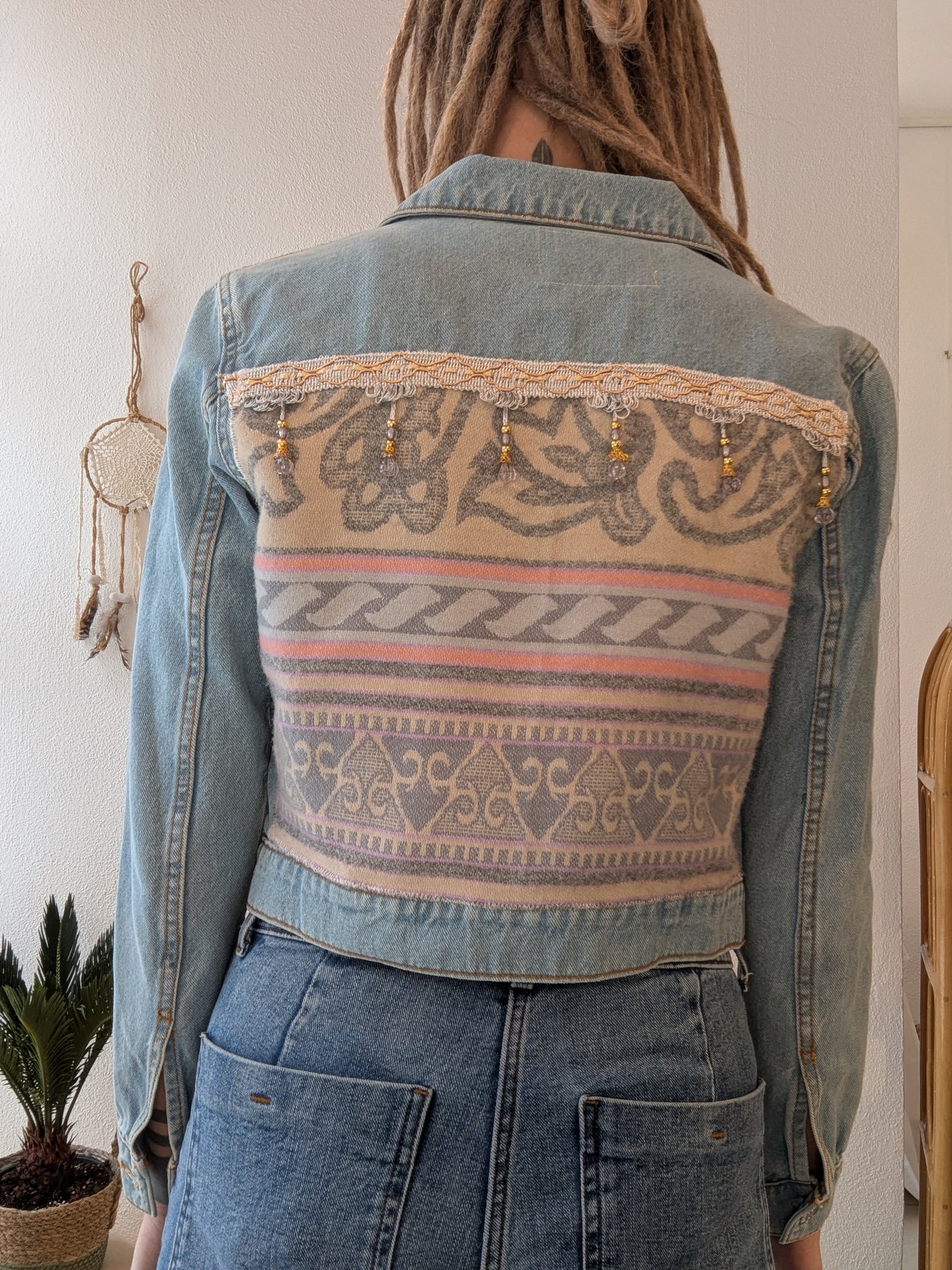 Vintage Jacke Boho Ethno Gr. XS