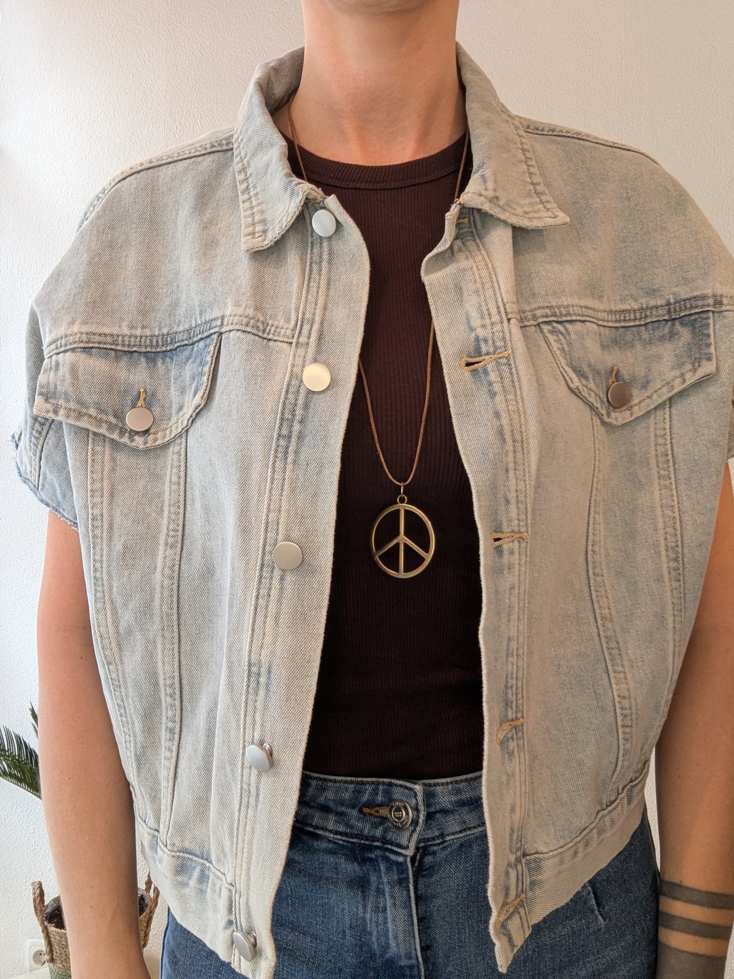 Vintage Jacke Boho Mandala Gr. L