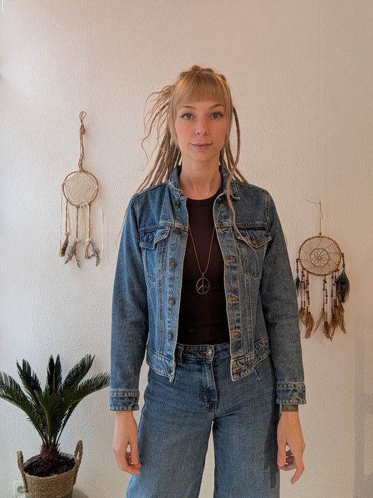 Vintage Jacke Boho Hippie Gr. XS/S