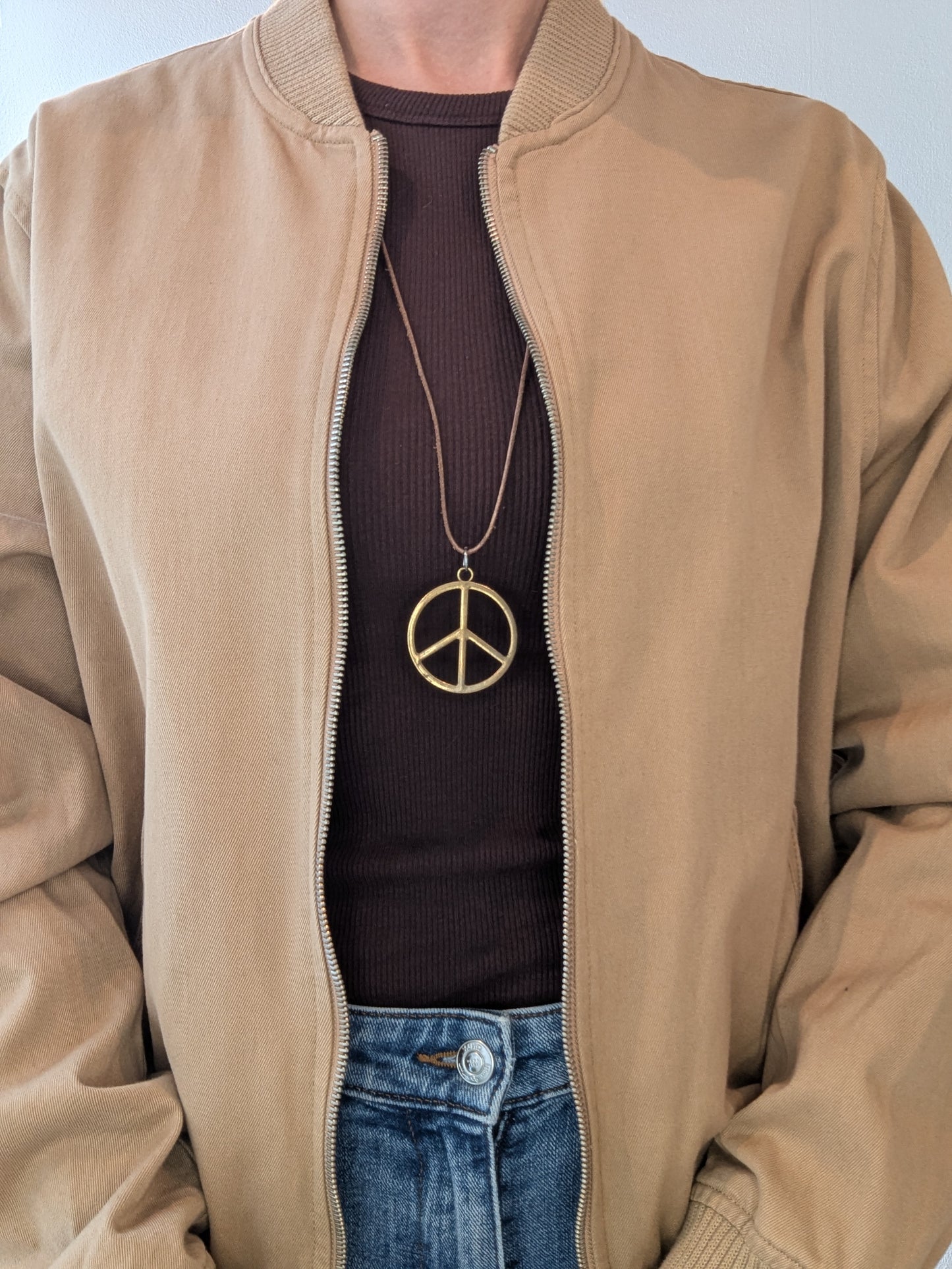 Vintage Bomber Jacke Boho Atztek Blouson