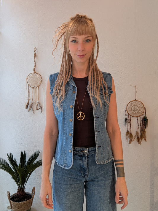 Vintage Frida Weste Boho Gr. S