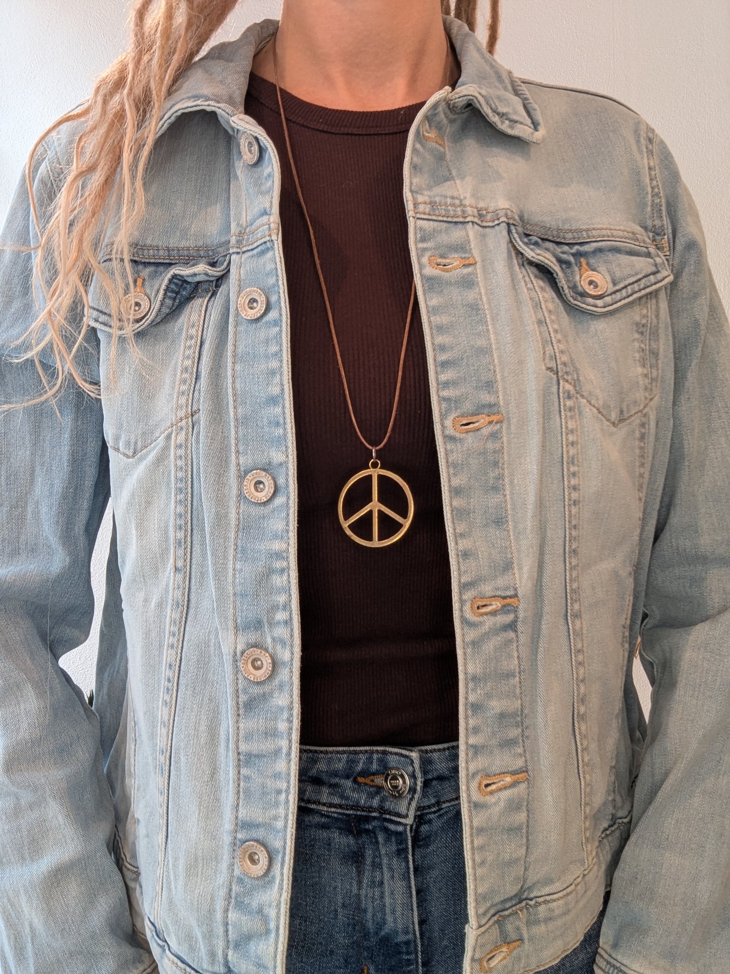 Vintage Frida Jeansjacke Boho Gr. M