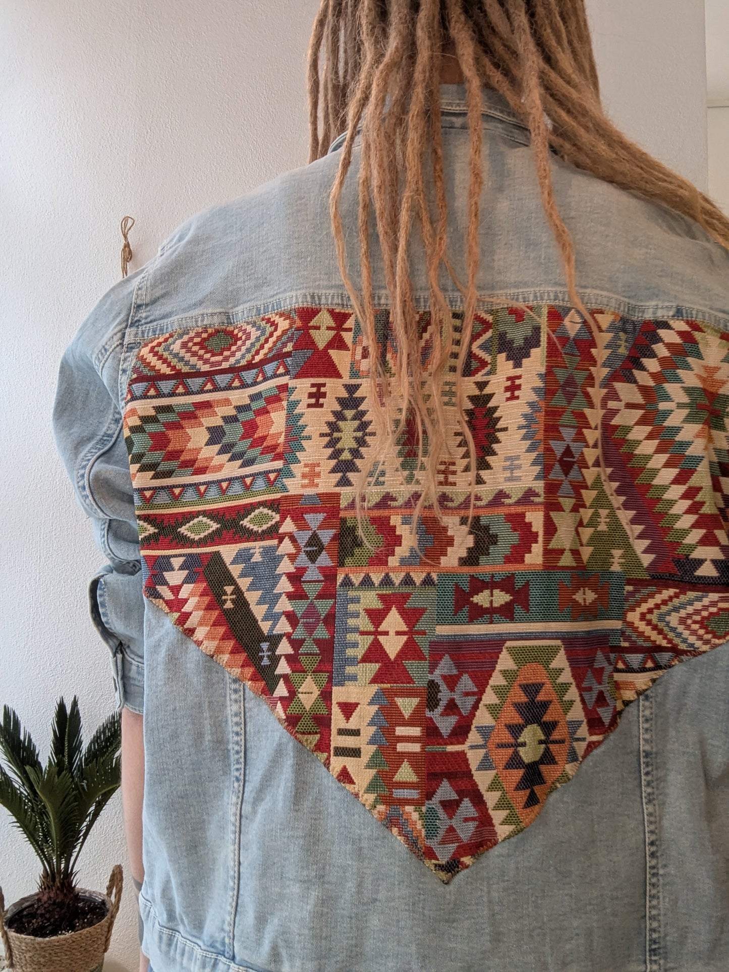 Jacke Boho Atztekenmuster Gr. L
