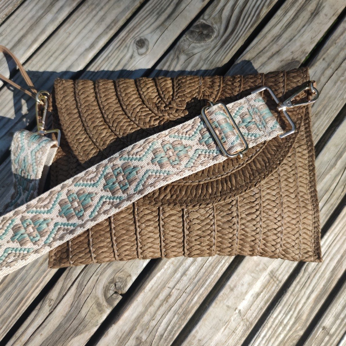 Handtasche Emilia mit Hippie Taschenband