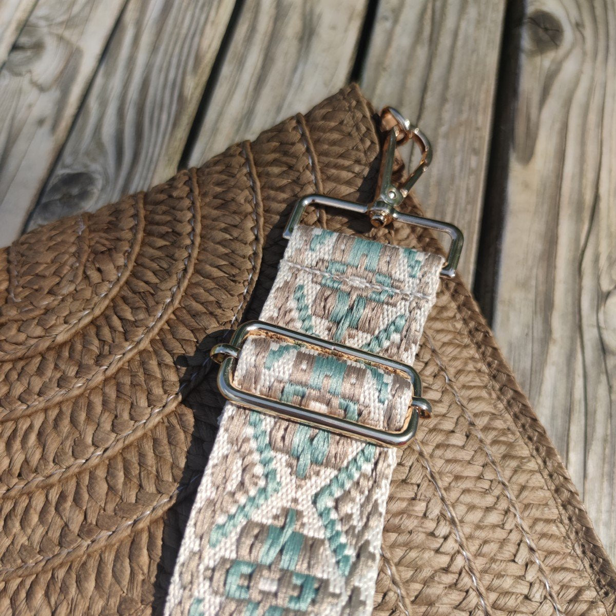 Handtasche Emilia mit Hippie Taschenband