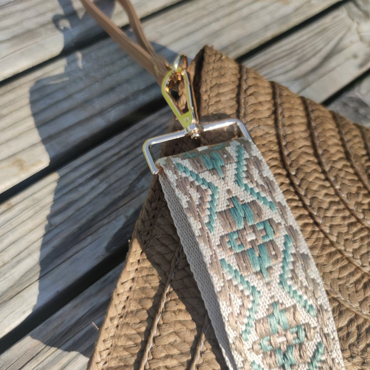 Handtasche Emilia mit Hippie Taschenband