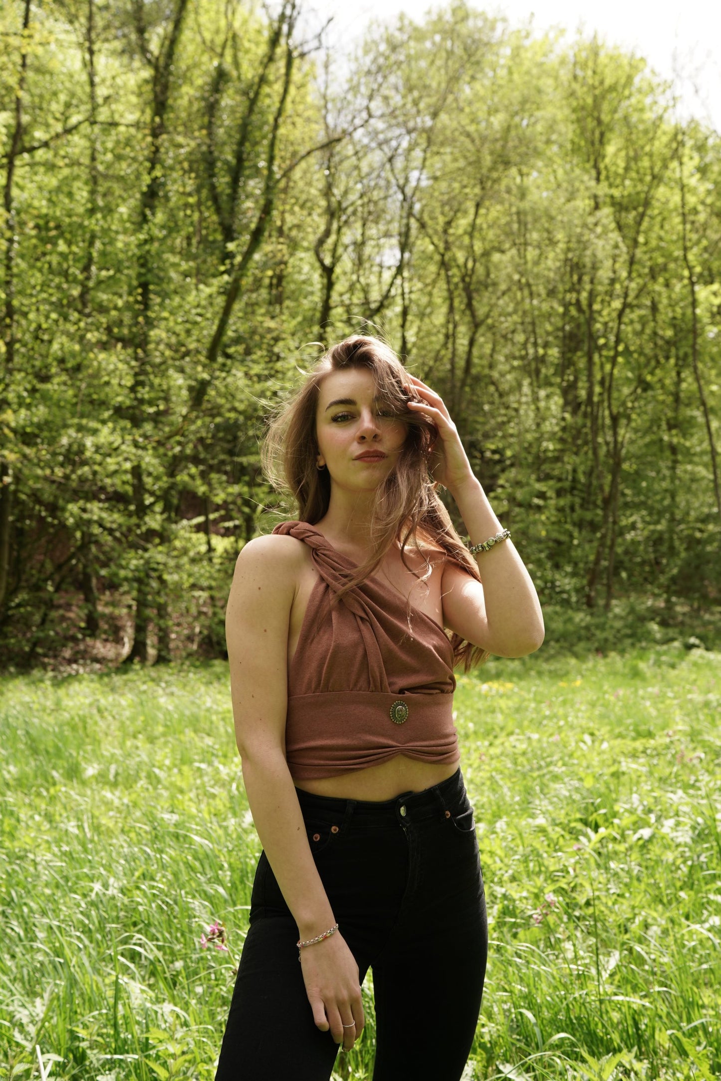 Crow Top in Rose - Selflove Exclusive Collection