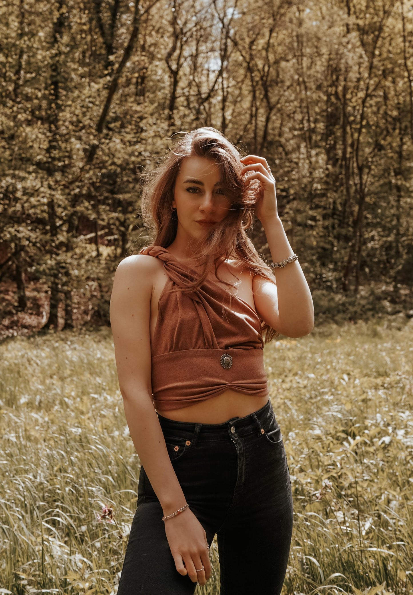 Crow Top in Rose - Selflove Exclusive Collection