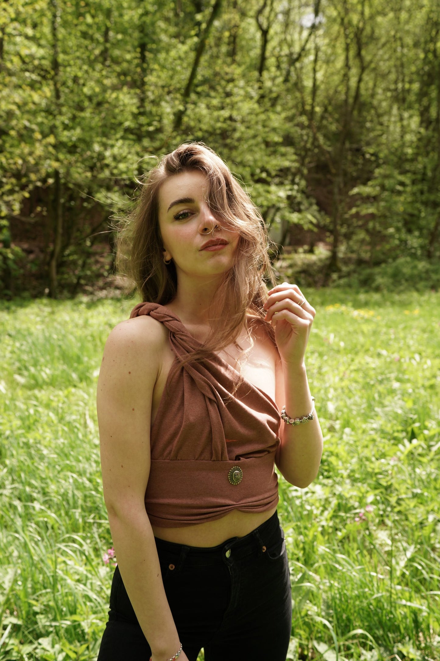 Crow Top in Rose - Selflove Exclusive Collection