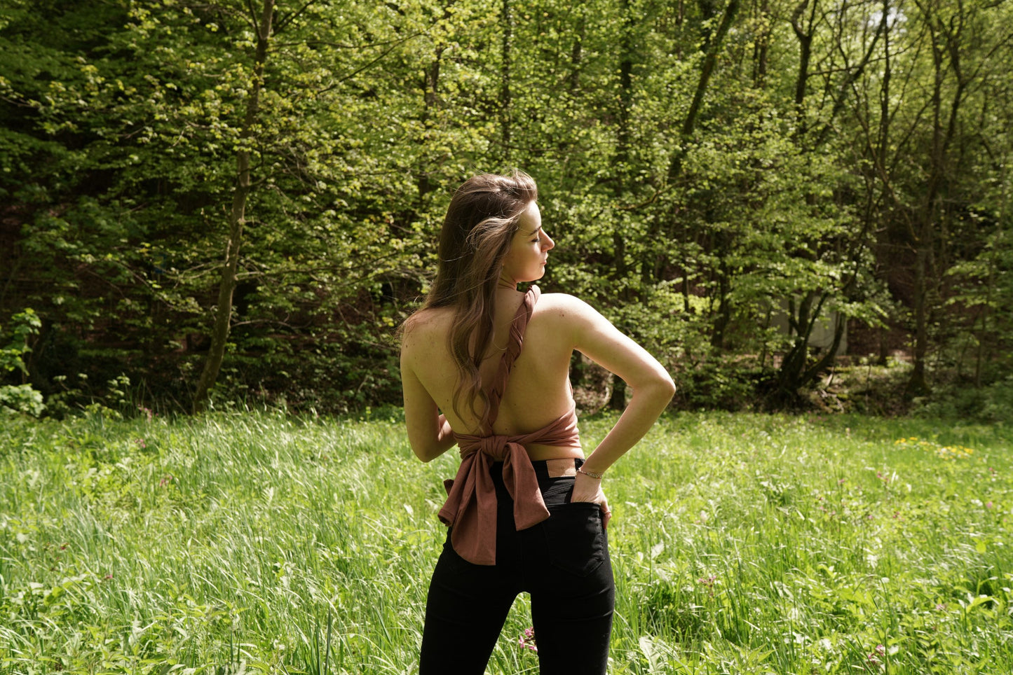 Crow Top in Rose - Selflove Exclusive Collection