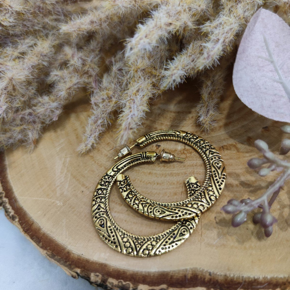 Ela Ohrringe - Vintage Gold