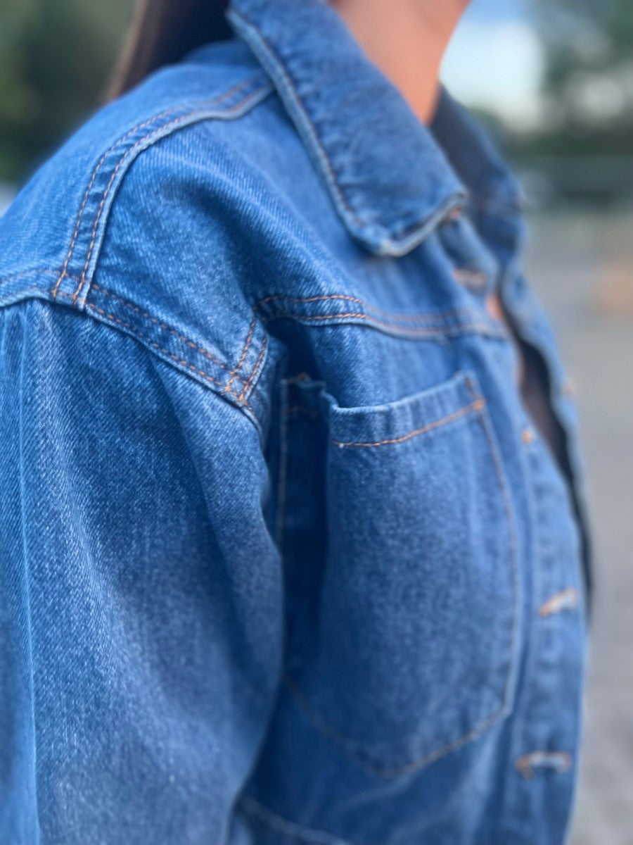 Deine Jeansjacke bei Bohia gestalten - Dein Kraftiert Elefant