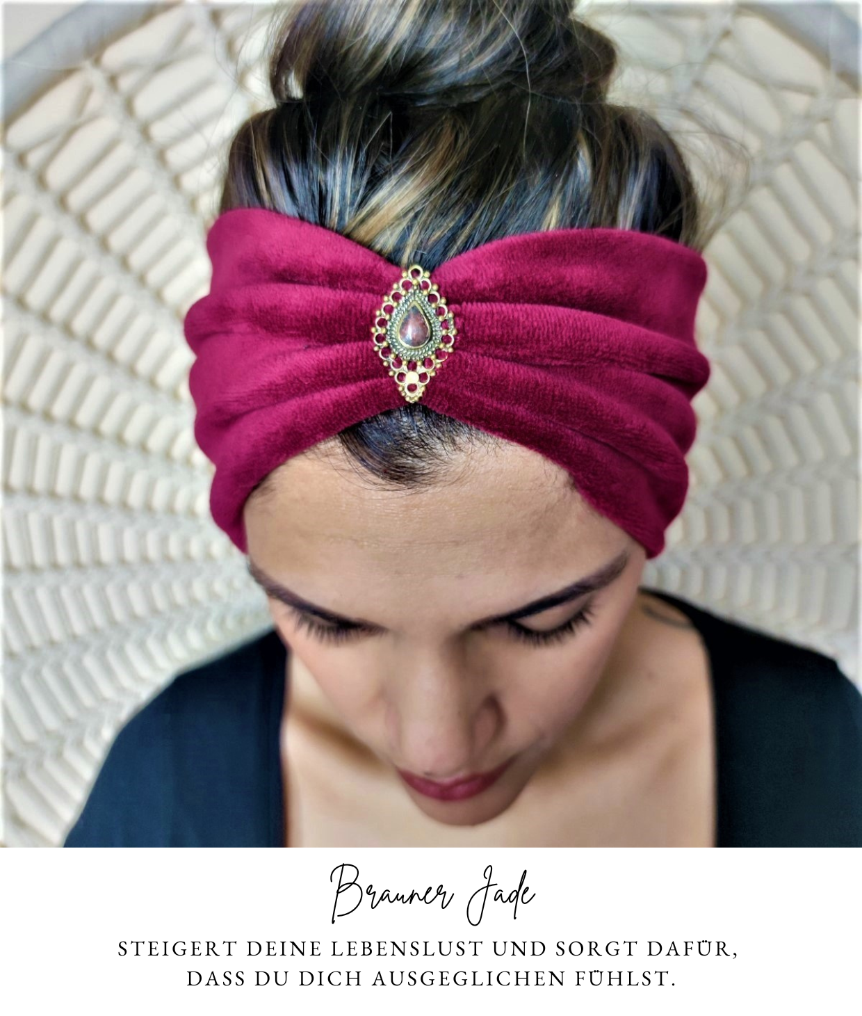 boho haarband, haarband, stirnband, turban, haarband mit stein, stirnband mit stein, haarband brosche, stirnband brosche, damen haarband, damen stirnband, stirnband edelstein, haarband edelstein, kopfschmuck, spiritueller schmuck, yoga schmuck,