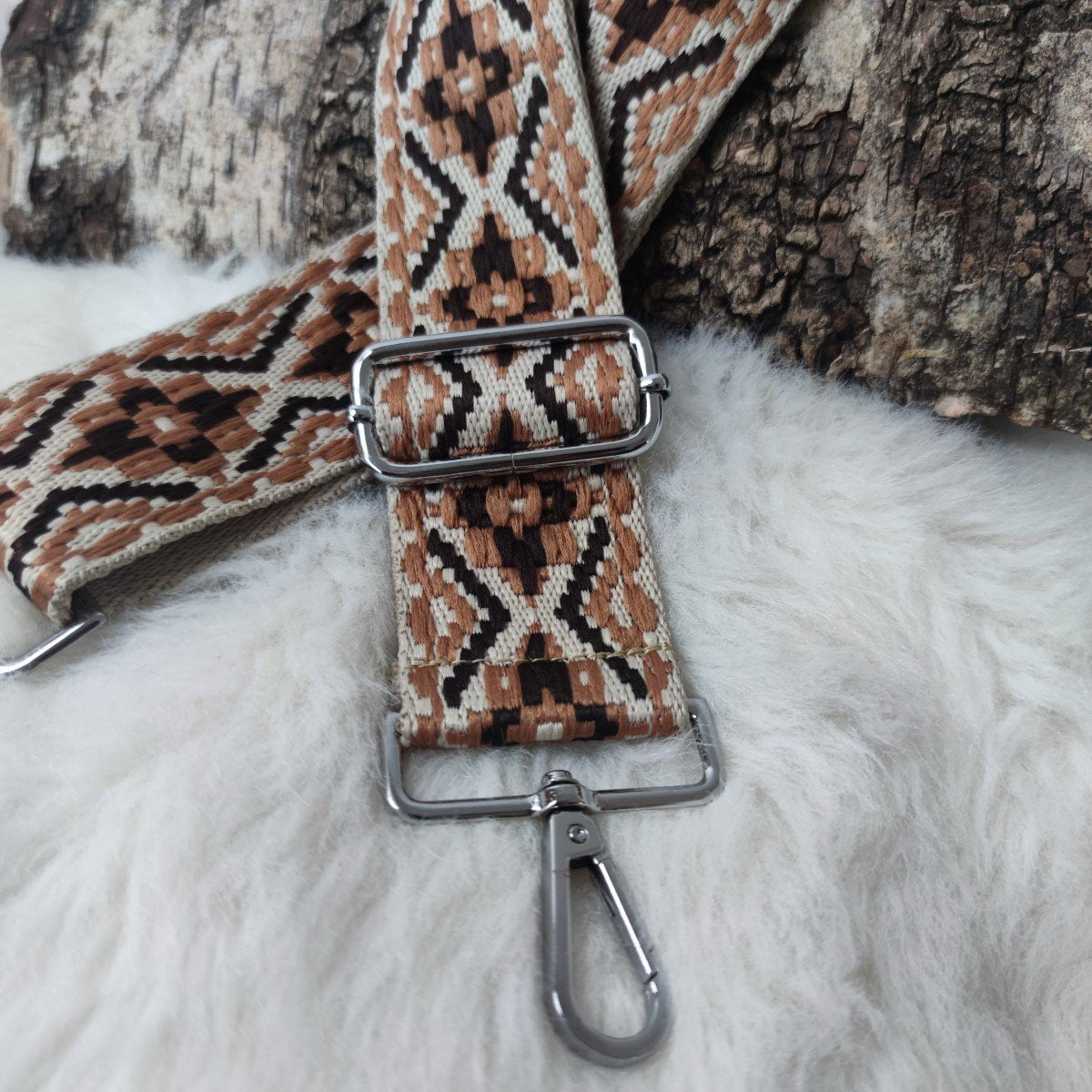 Hippie Taschenband Ela (Schnalle gold)
