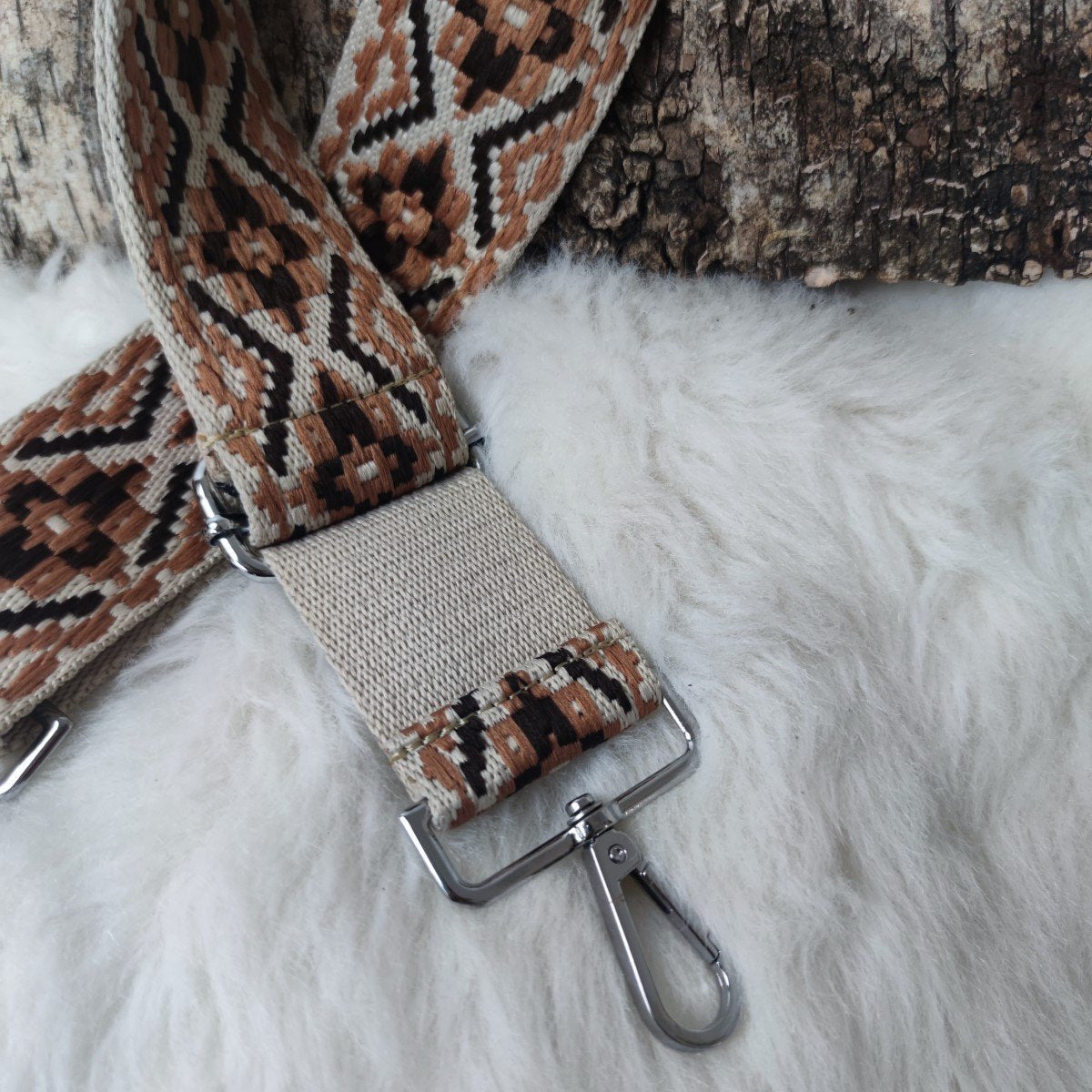Hippie Taschenband Ela (Schnalle gold)