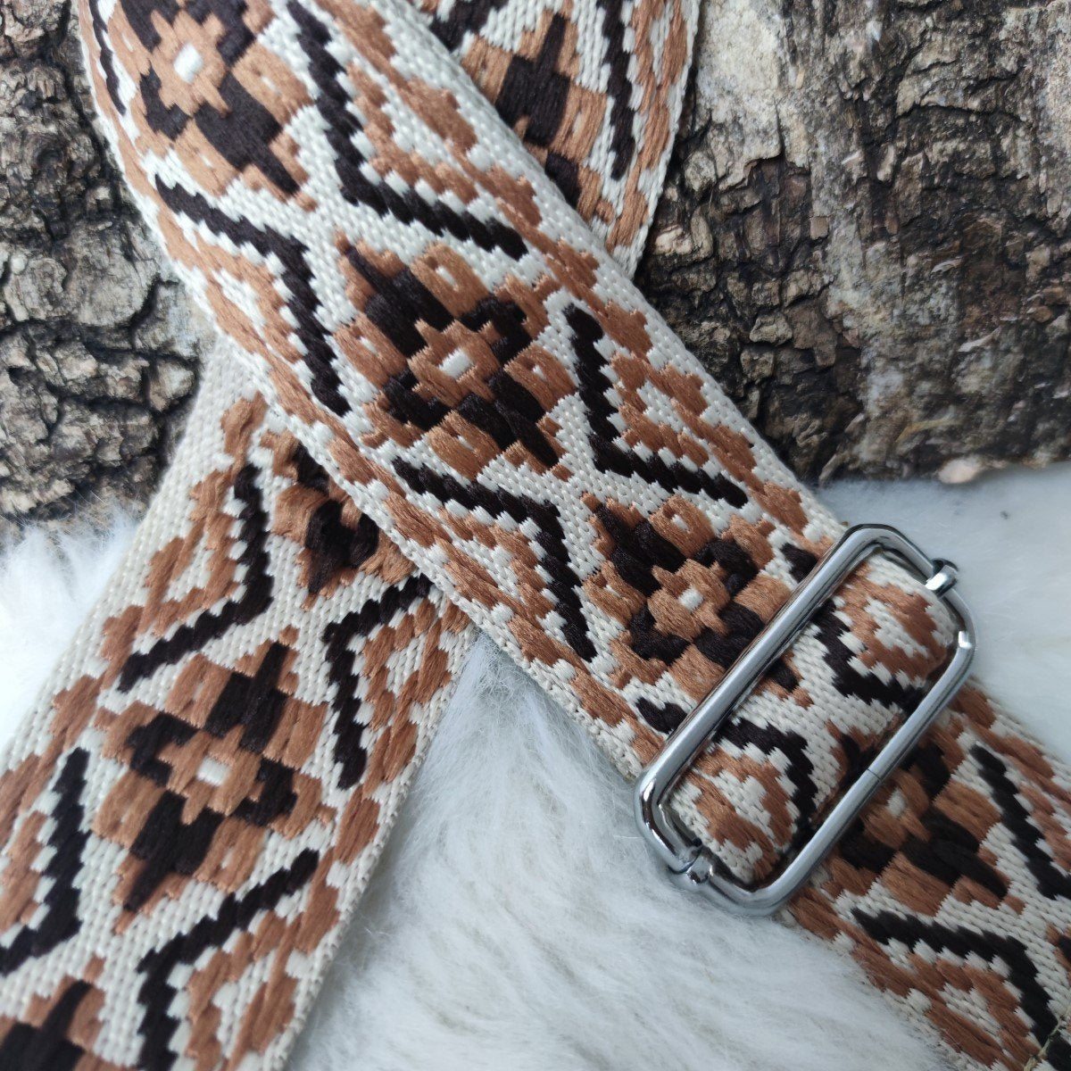 Hippie Taschenband Ela (Schnalle gold)