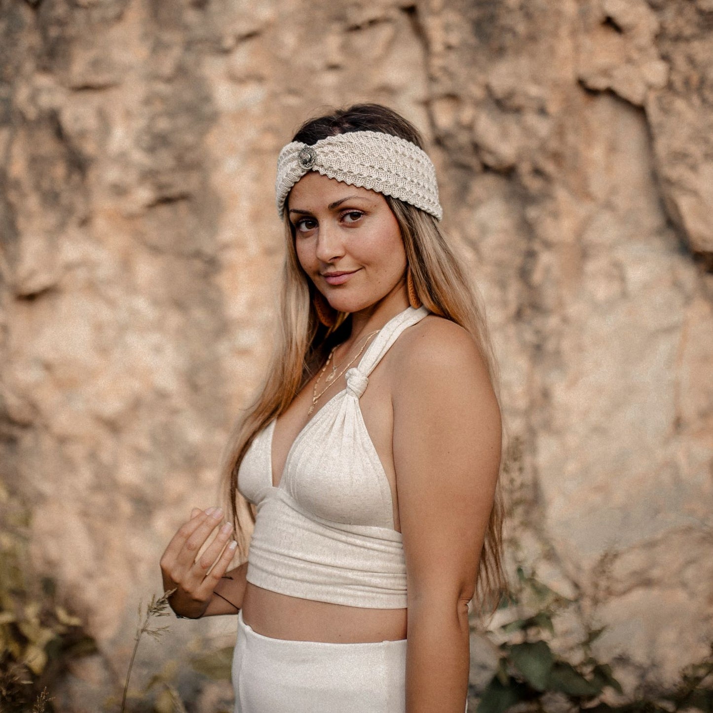 Lulu Crop Top in Beige- Selflove Exclusive Collection
