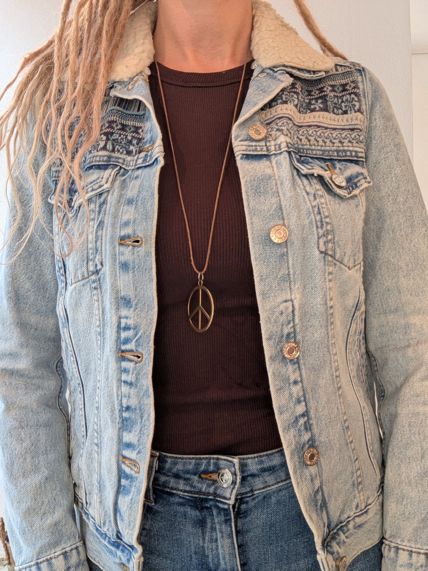 Vintage Jacke Boho Ethno Gr. M