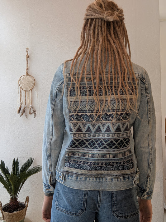 Vintage Jacke Boho Ethno Gr. M