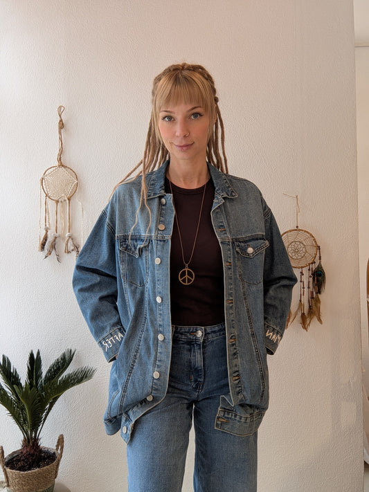 Vintage Jacke Boho Ethno Gr. M/L