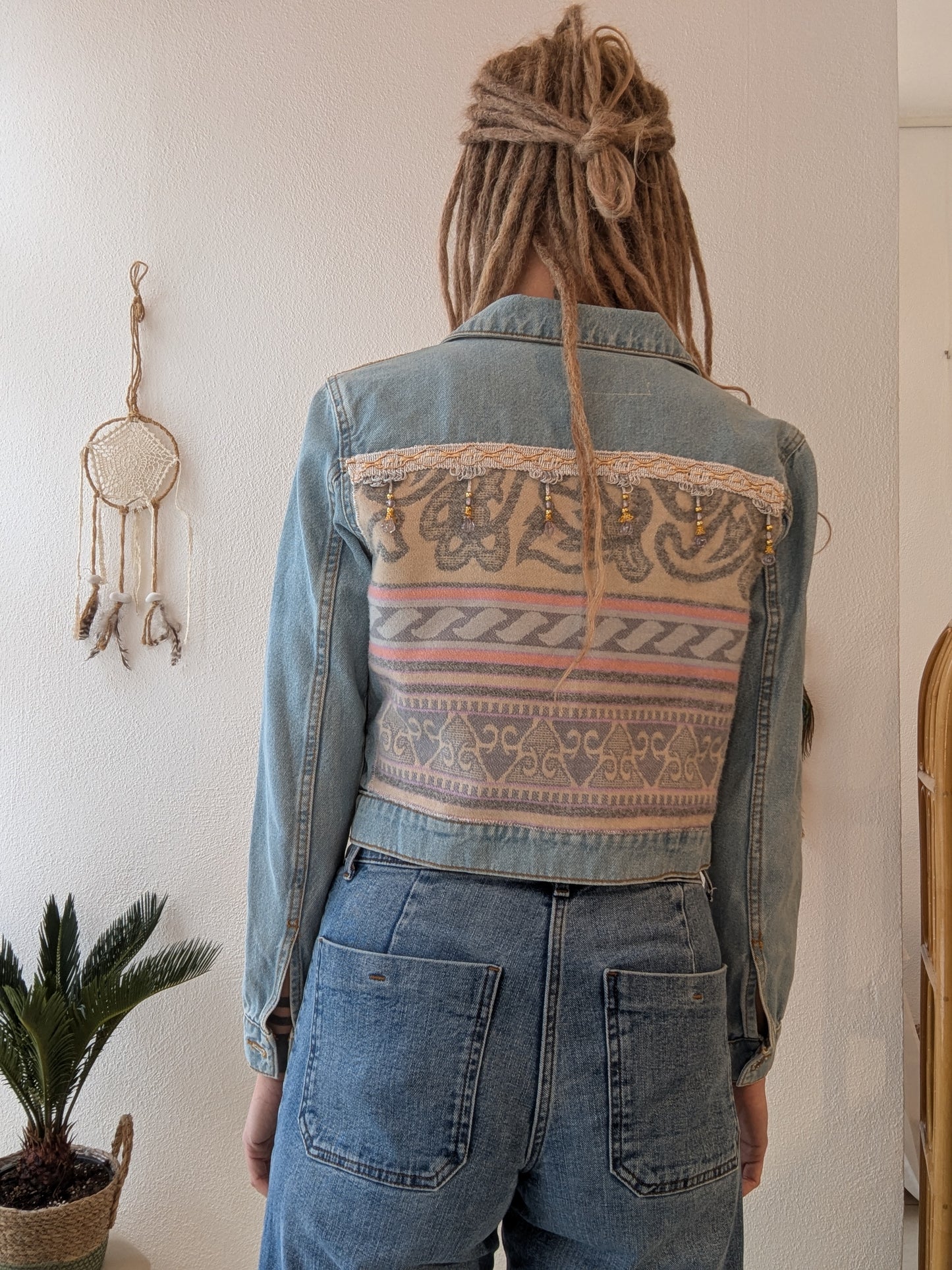 Vintage Jacke Boho Ethno Gr. XS