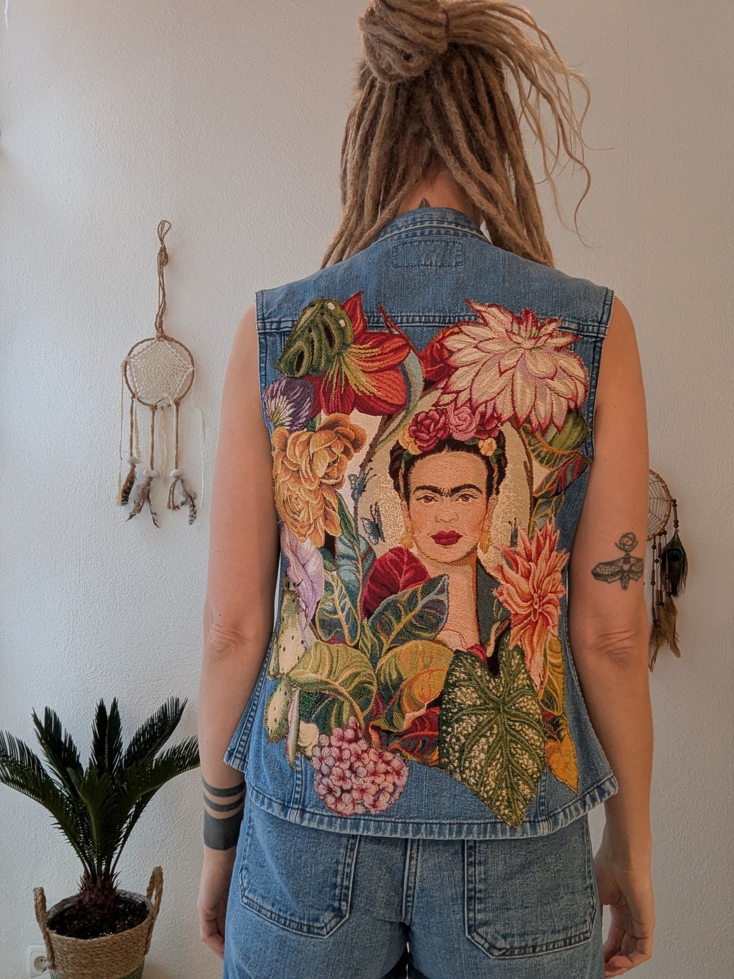 Vintage Frida Weste Boho Gr. S