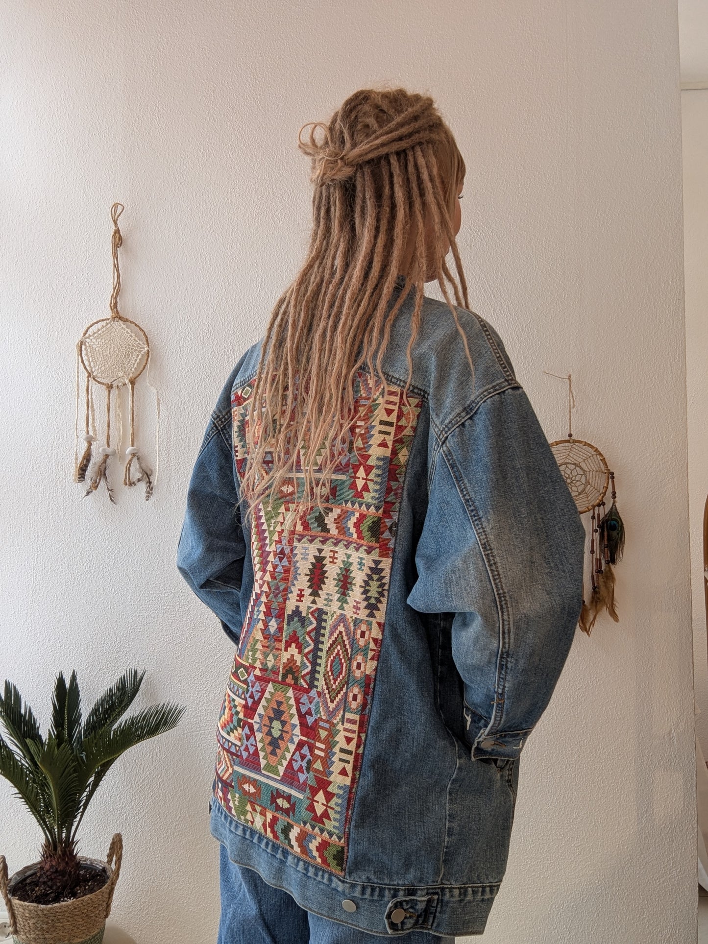 Vintage Jacke Boho Ethno Gr. M/L