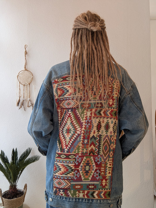 Vintage Jacke Boho Ethno Gr. M/L