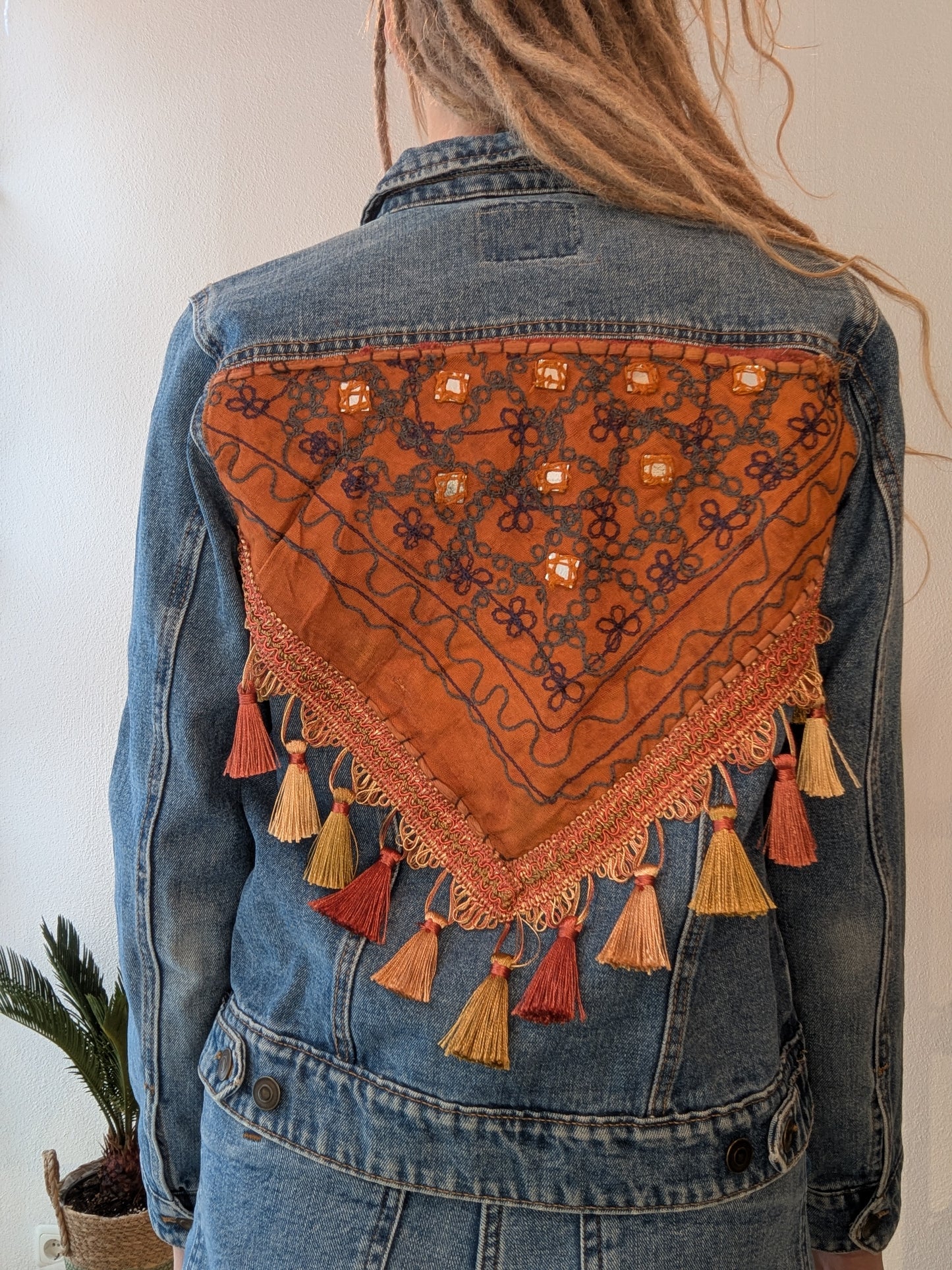 Vintage Jacke Boho Hippie Gr. XS/S