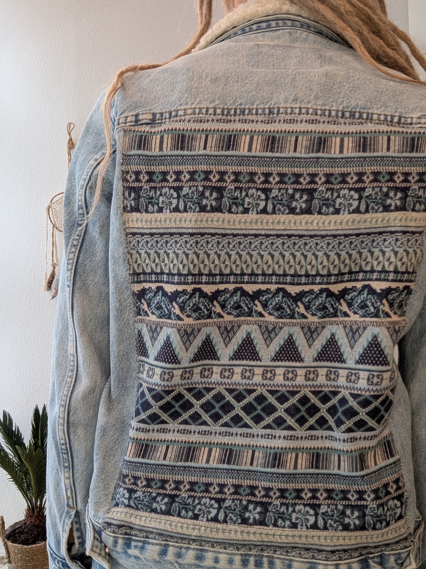 Vintage Jacke Boho Ethno Gr. M