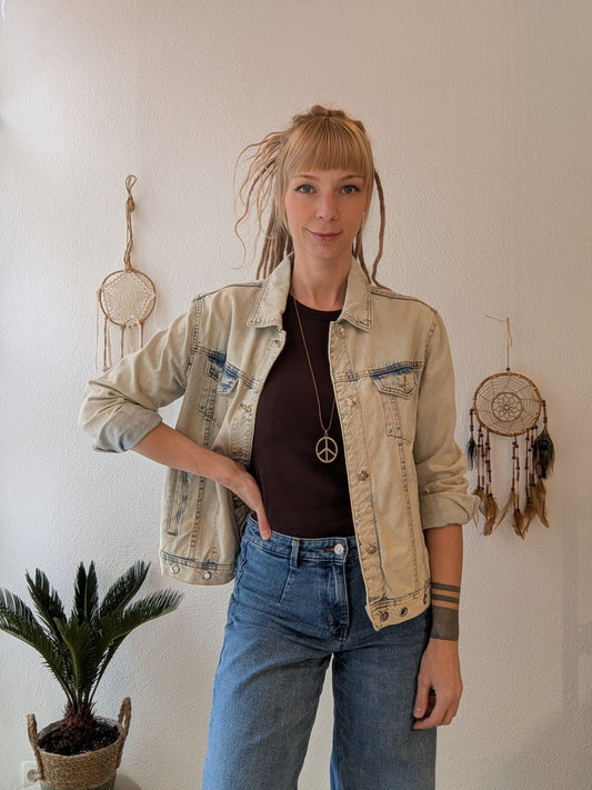 Vintage Jacke Boho Mandala Gr. M
