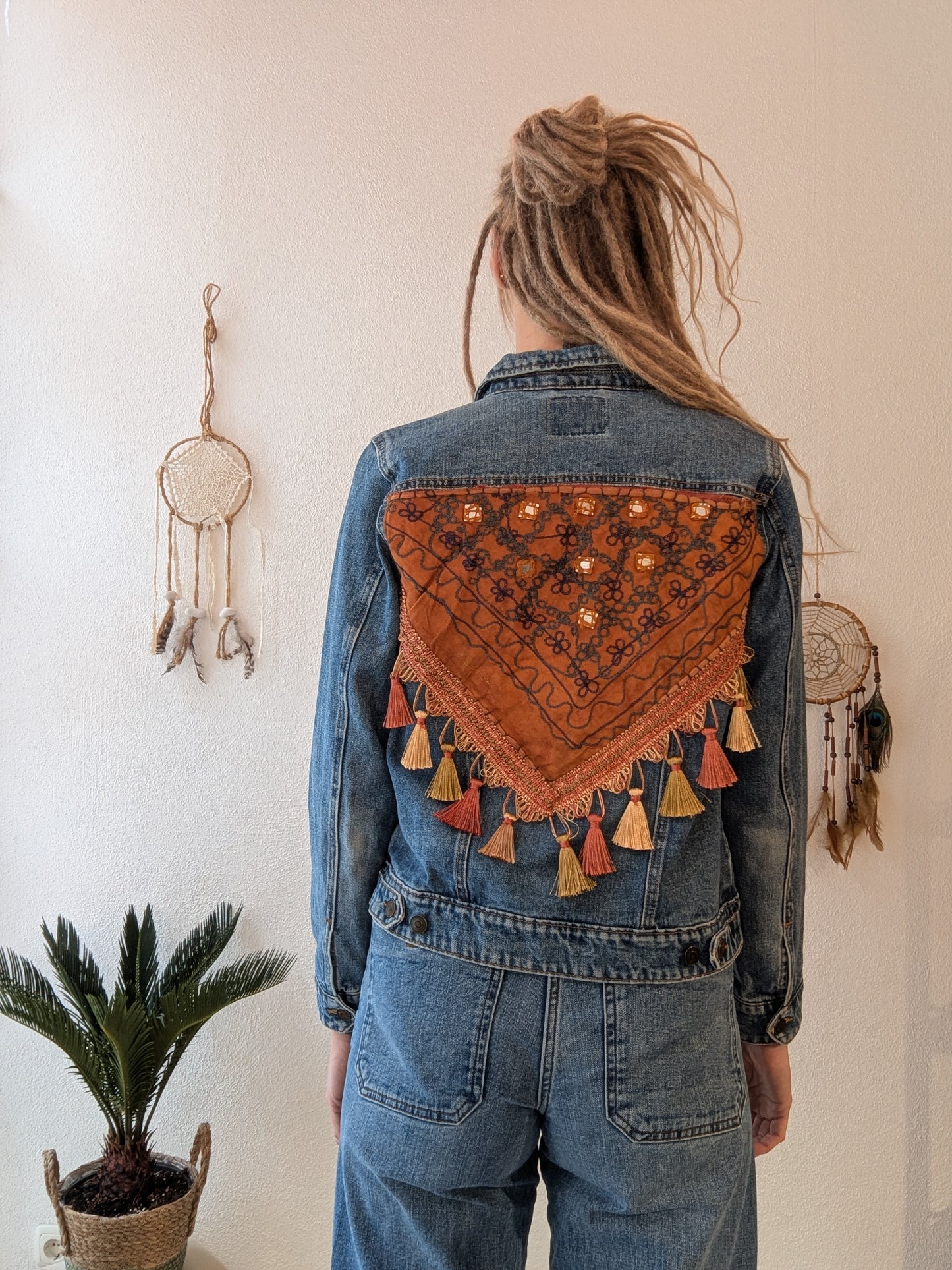 Vintage Jacke Boho Hippie Gr. XS/S