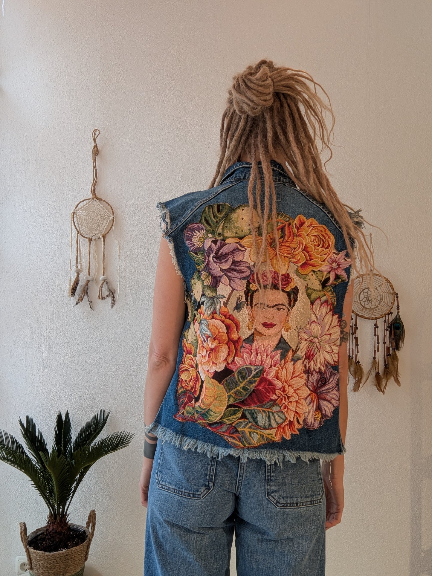 Vintage Jeans Weste Frida Gr. M