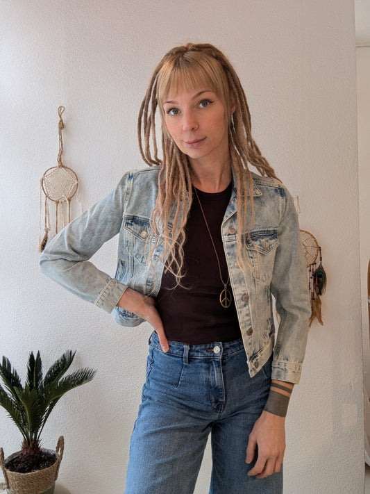 Vintage Jacke Boho Elefant 🐘 Gr. XS