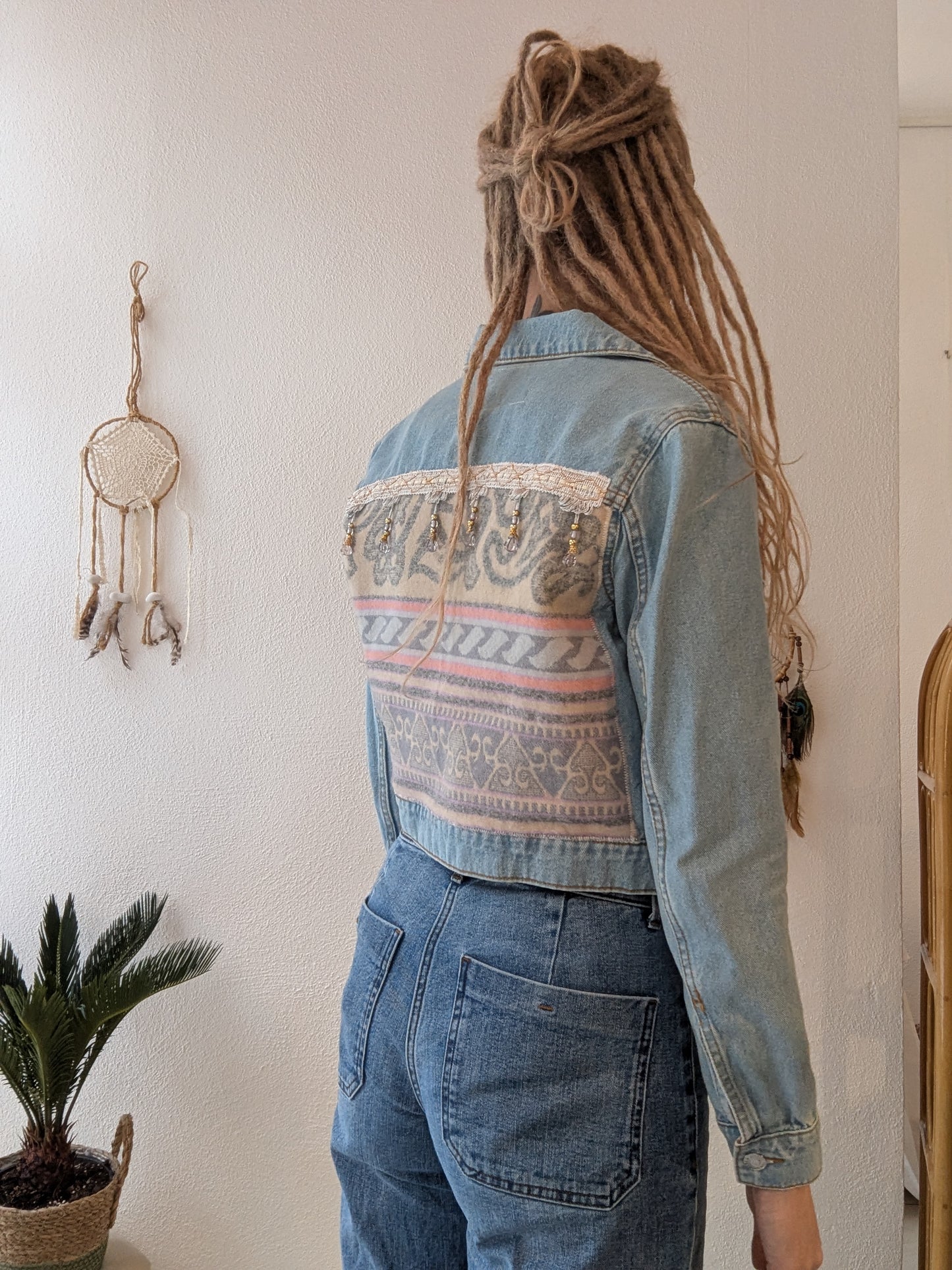 Vintage Jacke Boho Ethno Gr. XS