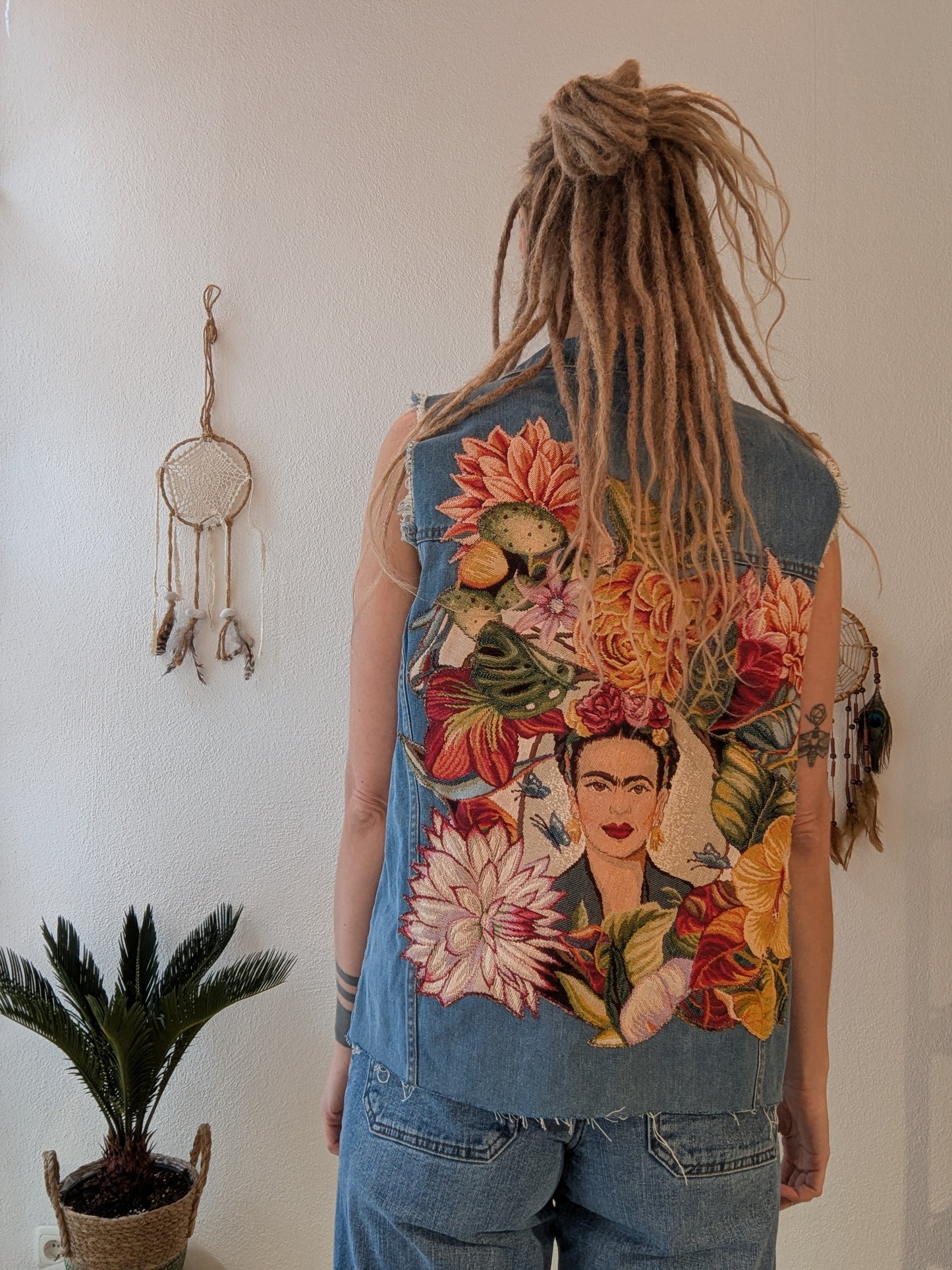 Vintage Jeans Weste Frida S/M