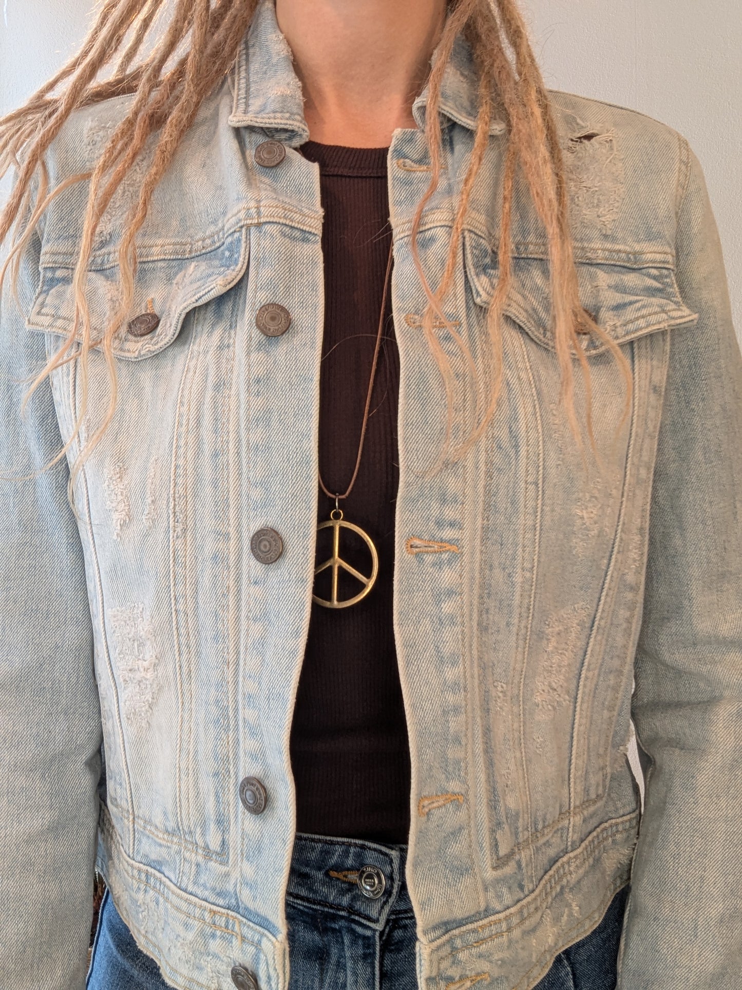 Vintage Jacke Boho Mandala Hippie  Gr. XS