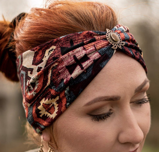 Haarbänder mit echten Edelsteinen sichern – Bohia