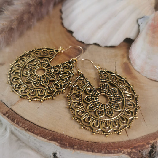 Laura Boho Ohrringe Laura- Vintage gold