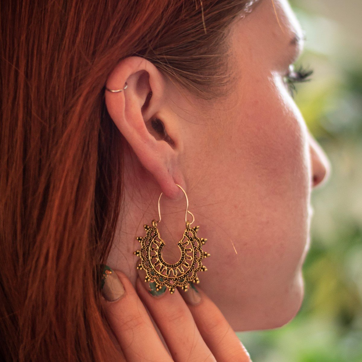 Manal Ohrringe - Vintage Gold
